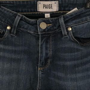 Dark denim Paige jeans